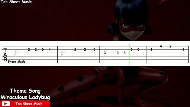 Miraculous Ladybug – Guitar Tutorial
