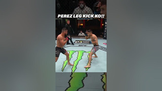 Alex Perez Leg Kick Knockout
