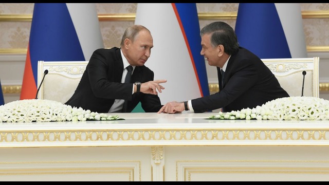 В Ташкенте Состоялись Переговоры Владимира Путина и Шавката Мирзиёева