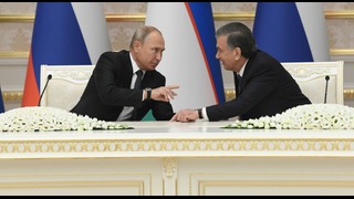 В Ташкенте Состоялись Переговоры Владимира Путина и Шавката Мирзиёева