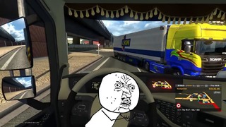Euro Truck Simulator 2 Multiplayer – Дураки на дорогах (4 серия)