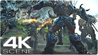Megatron vs Optimus Prime | 4K Fight Scene – Transformers 5 Final Battle Movie Clip