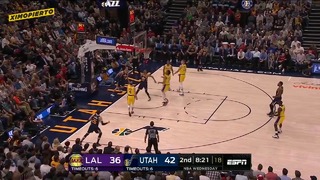 NBA 2019. LA Lakers vs Utah Jazz – March 27, 2019