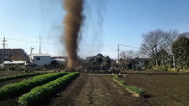 Шутки Погоды: Мощные пылевые вихри