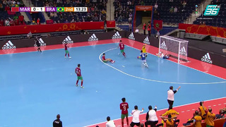 Марокко – Бразилия | Чемпионат мира по футзалу 2021 | 1/4 финала