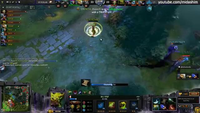 EPIC 120 mins game Virtus.Pro Polar vs Cloud9 – SLTV Season 11