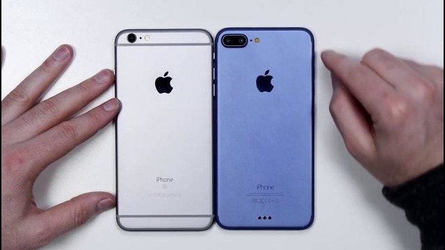 Прототип голубого iPhone 7 впервые показали на видео