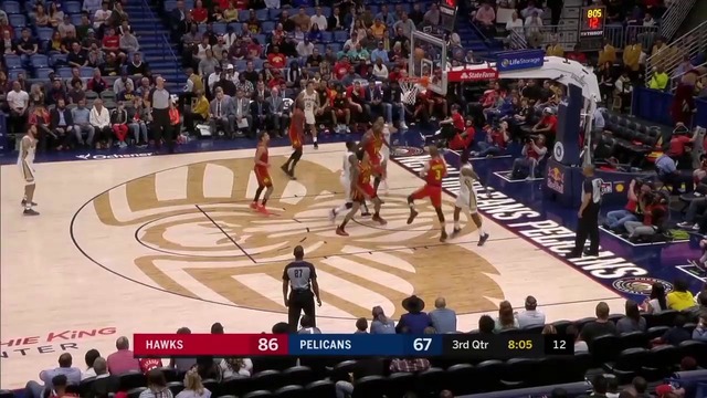 NBA 2019. Atlanta Hawks vs New Orleans Pelicans – March 26, 2019