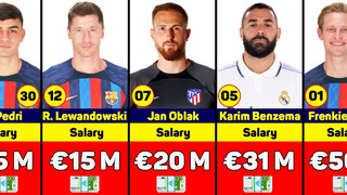 La Liga Player Salaries 2022-2023