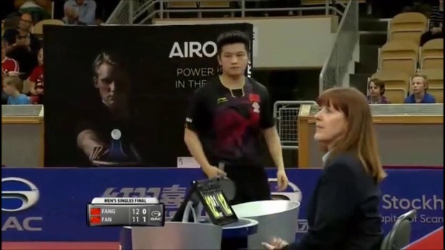 Fan Zhendong vs Fang Bo FINAL Highlights Swedish Open 2014