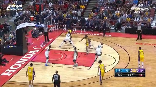 NBA 2017-18: LA Lakers vs Minnesota Timberwolves (Highlights) Preseason