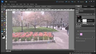 Photoshop Elements – Hazy Lens Flare Effects