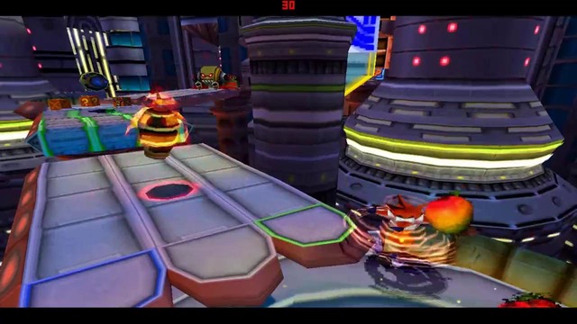 Прохождение PS1: Crash Bandicoot Warped – 5 серия (5 комната)
