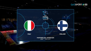 Италия – Финляндия | EURO 2022 | Футзал | Групповой этап