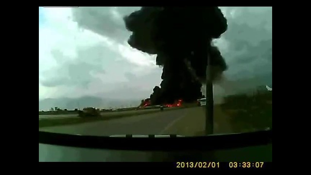 Крушение грузового Boeing 747 в Афганистане