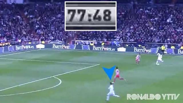 96m in 10sec – Cristiano Ronaldo vs Atletico Madrid | HD [01.12.2012
