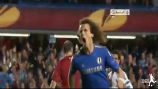 David Luiz had amazing goal against FC Basel (02-05-13)