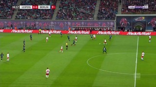(HD) Лейпциг – Герта | Немецкая Бундеслига 2018/19 | 27-й тур
