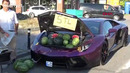Арбузы с Lamborghini