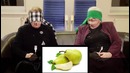 Взрослые и молодые угадывают еду и напитки