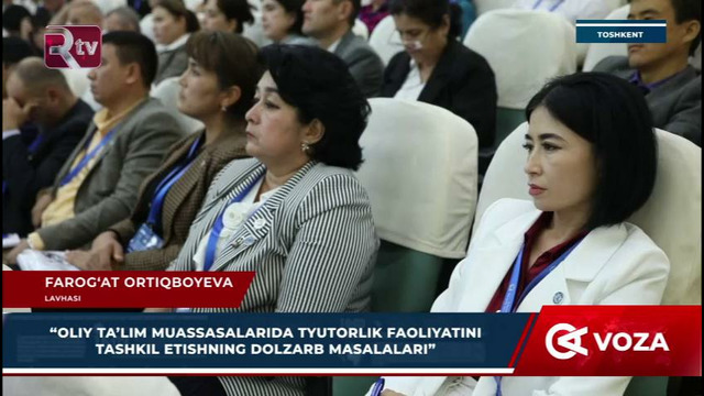 Oliy taʼlim muassasalarida tyutorlik faoliyatini tashkil etishning dolzarb masalalari