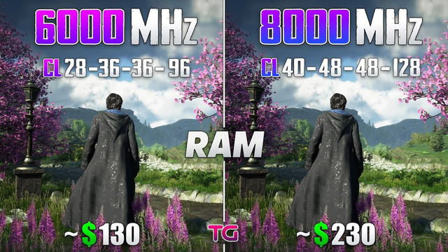 RAM 6000MHz CL28 vs 8000MHz CL40 – Timings or Frequency Which is More Important for Gaming