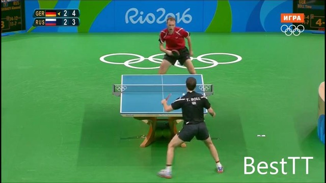Olimpic Games Rio 2016 – Timo Boll vs Alexander Shibaev