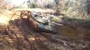 Абрамс М1А1 застрял в грязи