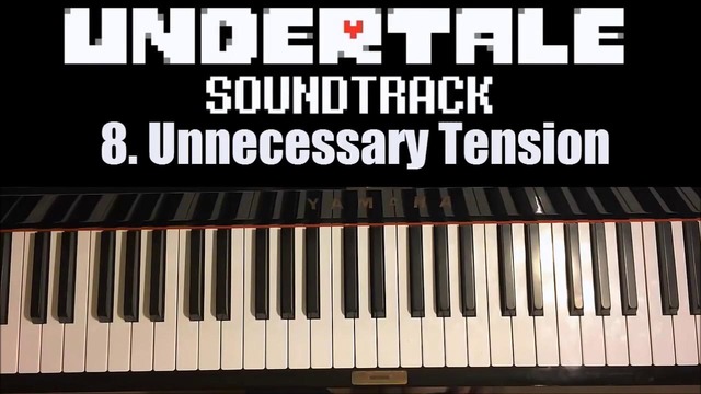 Undertale OST – 8. Unnecessary Tension (Piano Cover by Amosdoll)
