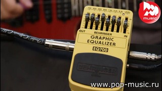 32) Эквалайзер для электрогитары Behringer EQ700 Graphic Equalizer