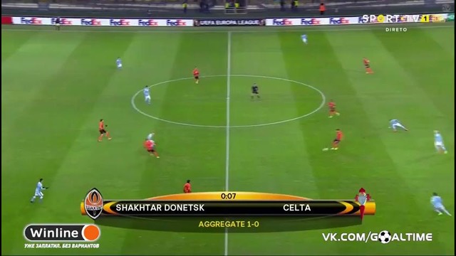 Шахтер Донецк – Сельта 0-2. Лига Европы 2016/17. 1/16 финала. 2-й матч