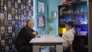 Контраст | Дедушка и мальчик отвечают на одинаковые вопросы