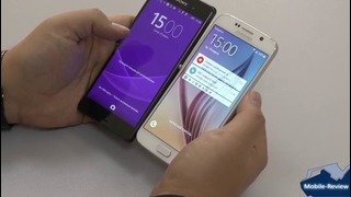 Сравнение Samsung Galaxy S6 и Sony Xperia Z3