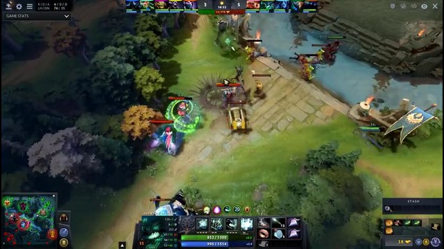 Dota 2 Miracle Rampaging Outworld Devourer thru China Servers