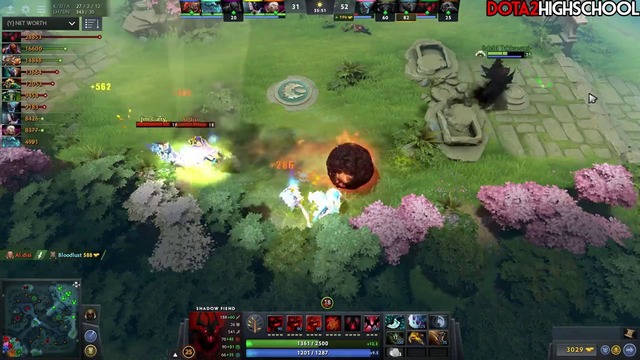 Dota 2 Wombo Combo Next Level 9k Shadow Fiend by Miracle