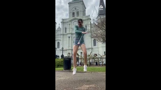 Mardi Gras isn’t the only thing jumpin’ in Nola! 🥳 #shorts