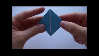 Лодка оригами | Как сделать Кораблик из бумаги