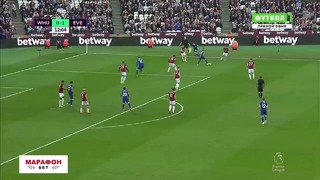 (HD) Вест Хэм – Эвертон | Английская Премьер-Лига 2018/19 | 32-й тур