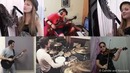 Epic HOTEL CALIFORNIA Collab – Harp Twins (Camille and Kennerly) HARP ROCK