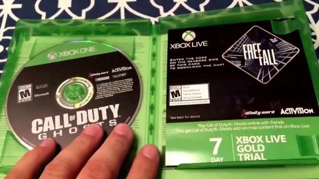Call of Duty Ghosts for XBOX ONE Unboxing