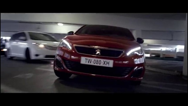 Peugeot 308 GTi. Погоня