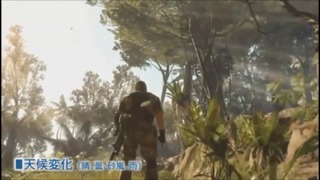 Демонстрация движка Fox Engine в Metal Gear Solid V