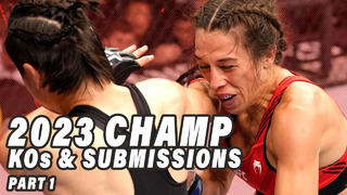 Every Finish From 2023’s UFC Champions || Part 1