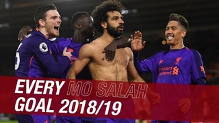 Mo Salah. All Goals from the 2018/19 season