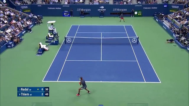 US Open 2018 / Четвертьфинал / Надаль – Тим