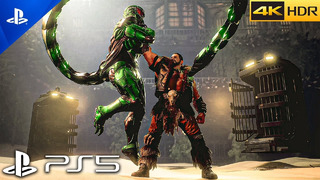 (PS5) Spider-Man 2 – Scorpian vs Kraven Fight Scene | ULTRA Realistic Graphics Gameplay[4K 60FPSHDR]