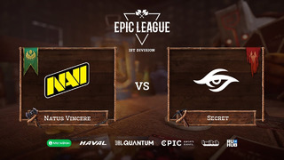 EPIC League Season 2 – Natus Vincere vs Team Secret (Game 1, Groupstage)