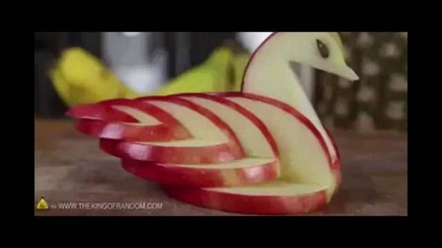 Как красиво нарезать яблоки