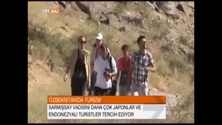 Turkiya telekanali Navoiydagi qoya bitiklar va o’tov kompleksi haqida (TRT AYAZ)
