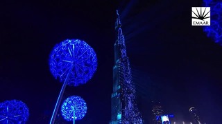 Long highlights of Light Up 2018 in Downtown Dubai (Official video by EMAAR)